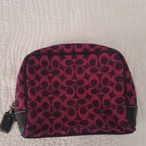 Coach makeup bag